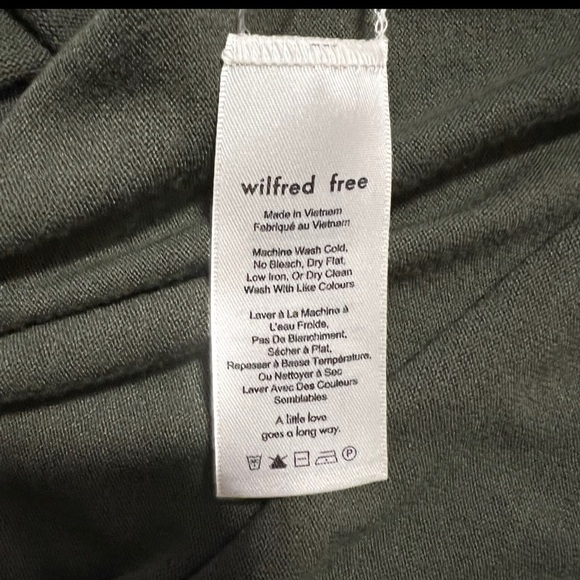 Aritzia Wilfred Free Dress Grey Gray Size XS With Pockets - Picture 4 of 13